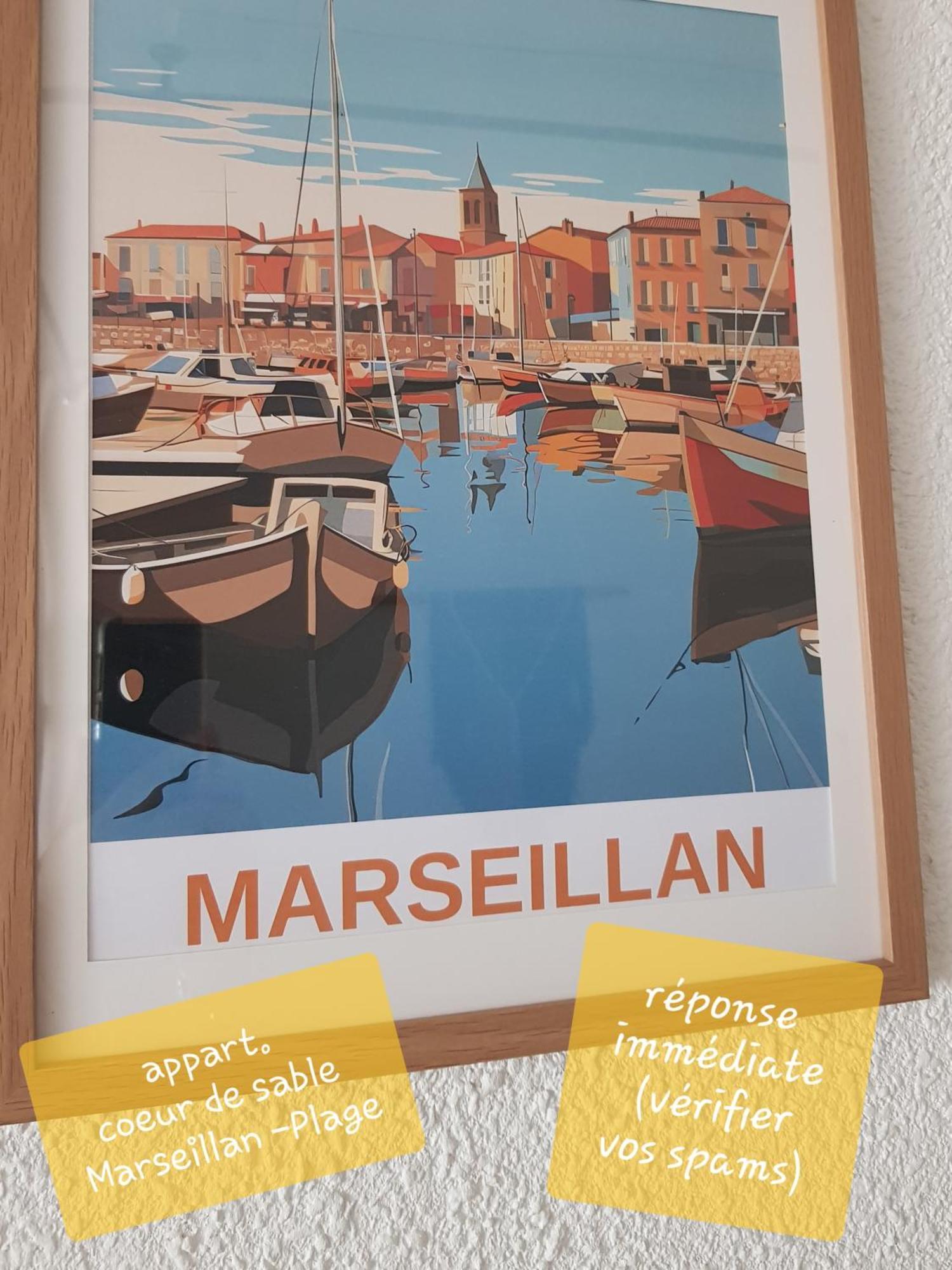 Marseillan-Plage Appartement Coeur De Sable Extérieur photo